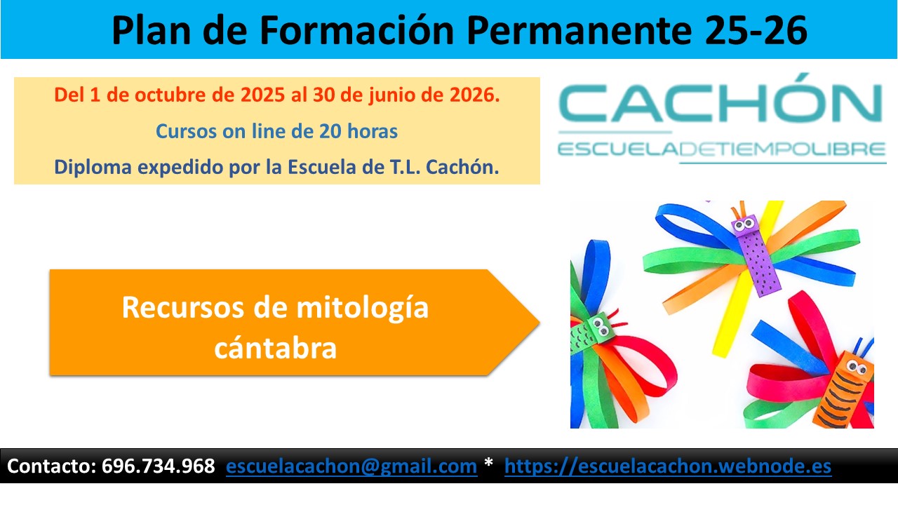 Curso Recursos de mitología cántabra.