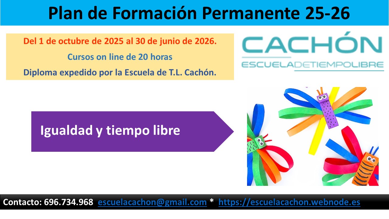 Curso Igualdad y tiempo libre