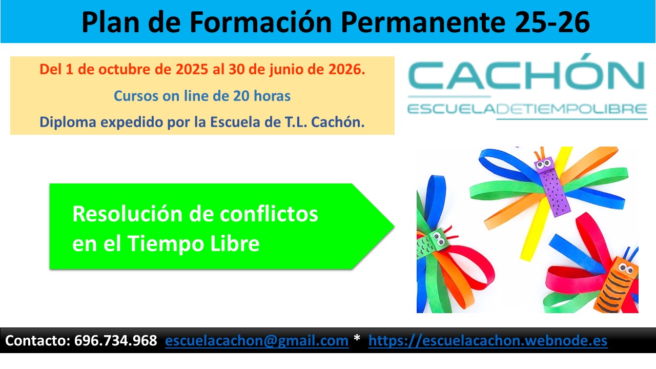 Curso Resolución de conflictos en el tiempo libre